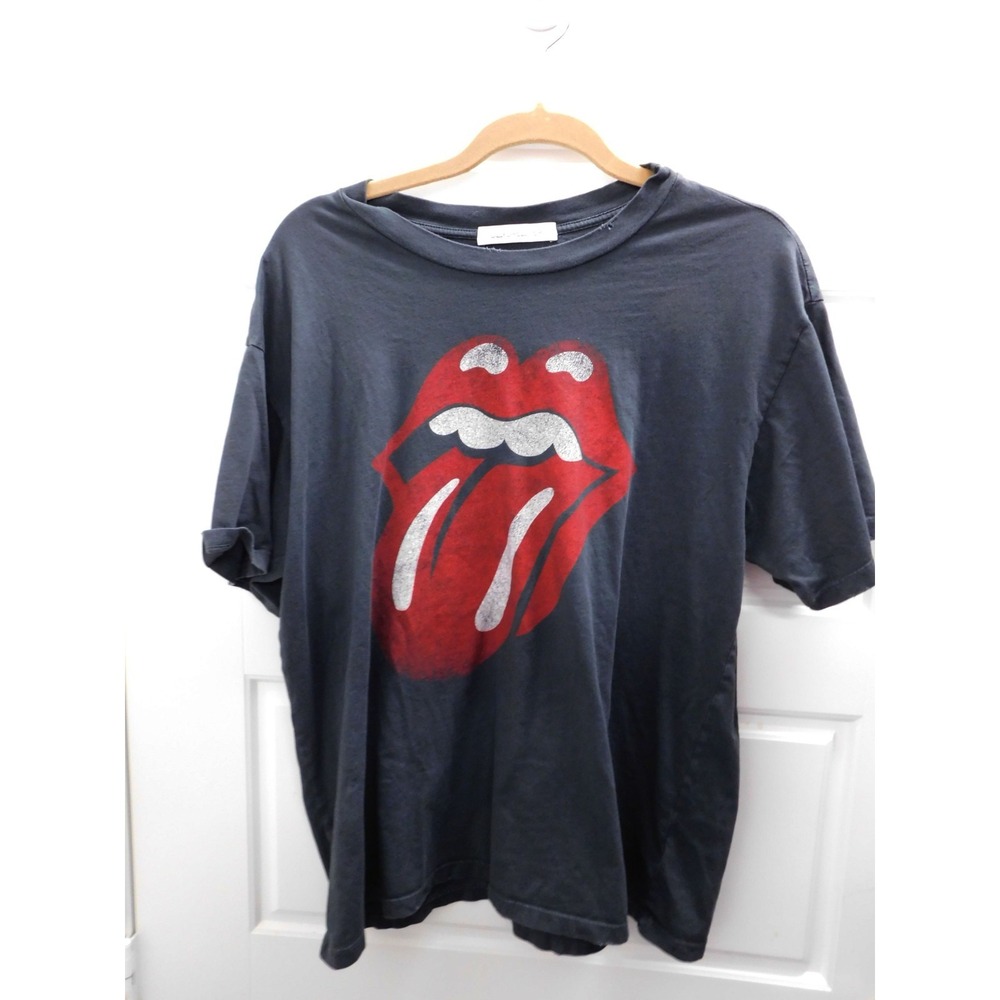 Daydreamer The Rolling Stones '89 Tour Tee Distressed 100% Cotton T-Shirt USA  L